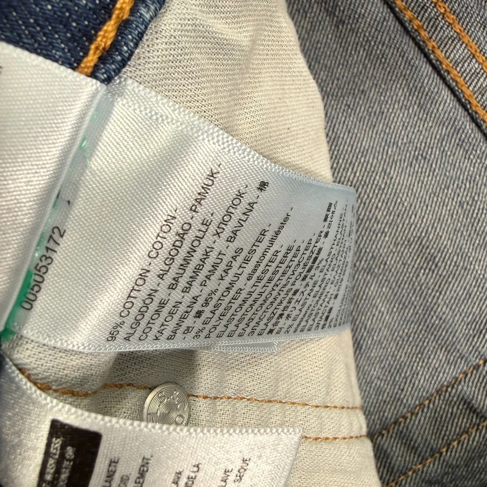 VTG Levis 505 Jeans Mens‎ 34x30 Blue Regular Straight Y2K Dark Wash Mid Rise